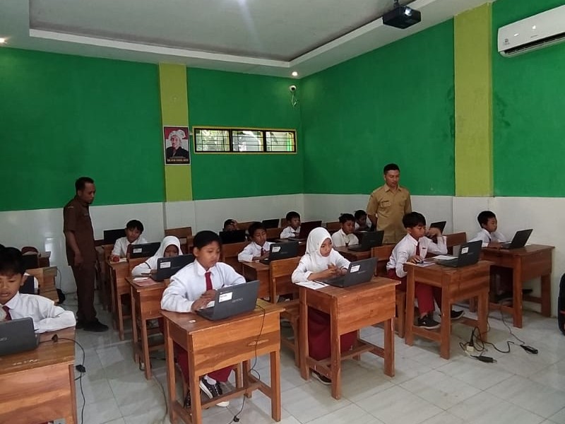 PELAKSANAAN ASESMEN NASIONAL BERBASIS KOMPUTER ( ANBK) DI SD NEGERI 1 KETOWAN TAHUN 2025