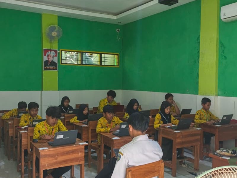 PELAKSANAAN TES KEMAMPUAN AKADEMIK ( TKA ) KELAS VI DI SD NEGERI 1 KETOWAN