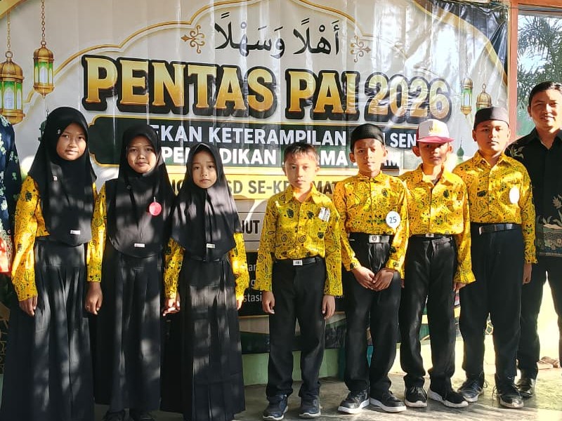 PERWAKILAN SISWA SD NEGERI 1 KETOWAN MERAIH JUARA III LOMBA MTQ TINGKAT KECAMATAN ARJASA